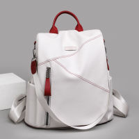 New Arrival Womens Bag Large Capacity Backpack Simple Stitching Commuter Schoolbag Casual Anti-Theft Travel On One Shoulder Backpack