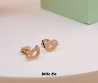 Little Me jewelry - Littleme ต่างหูนก สีทอง / สีชมพู / สีเงิน สินค้าทำมือ ของขวัญสำหรับเธอ(แถมฟรี+ กล่องของขวัญ) ตุ้มหู , ต่างหู