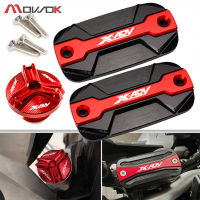 MOWOK 750สำหรับ HONDA XADV 750 300 750 1000 2017-2022 2023ฝาปิดน้ำมันเบรกหน้าอ่างเก็บน้ำ