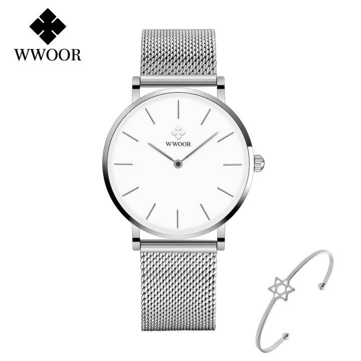 wwoor-simple-fashion-watches-women-bracelet-watches-top-brand-female-waterproof-ladies-quartz-watch-set-femme-relogio-feminino