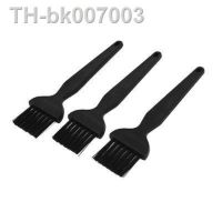 ❈∋✶  PC Computer Vents Plastic Anti Static ESD Dust Cleaning Brush Black 3PCS