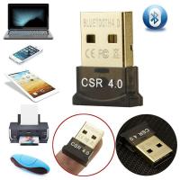 ตัวรับสัญญาณบลูทูธ 4.0 Mini USB Bluetooth V4.0 (สีดำ)