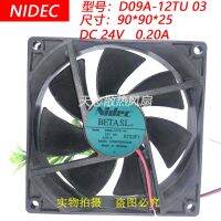 Nidec 9025 9CM 12V 0.2A D09A-12TU 03 Fuji inverter industrial computer cooling fan