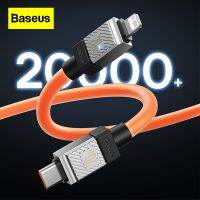 Baseus Zinc Alloy Typec To Lighting Charging Cable with Indicator Light for IPhone 14 11pro Pd20w Fast Charging Bold Data Line