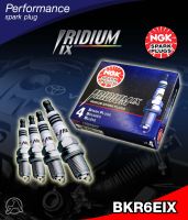 หัวเทียน IRIDIUM IX BKR6EIX-11 หัวเทียนอิริเดียมแท้ 1 ชุด 4 ชิ้น  สำหรับรถ Toyota/ Honda / Nissan / Suzuki / Mitsubishi