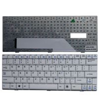 New Keyboard FOR MSI U100 U100X U110 U115 U123 U120 U90 U90X U9 U10 US White Replace laptop keyboard