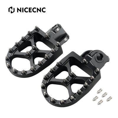 NICECNC ที่วางเท้าแป้นเหยียบเท้าที่พักเท้าสำหรับ KTM 690 ENDURO/ 690 SMC R 990 1050 1090 1190 1290 ADVENTURE R S 2013-2021