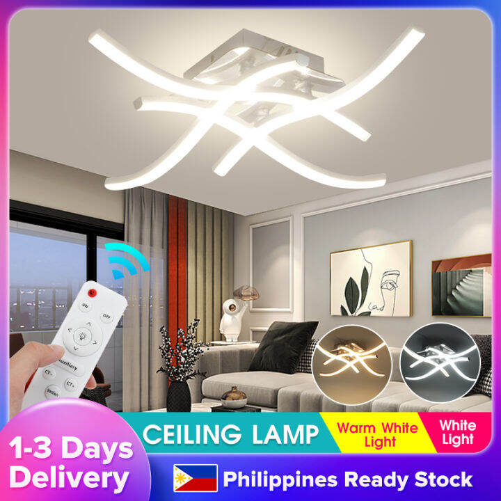 【Free Shipping】(Stepless Dimmable) Modern Design LED Chandelier Ceiling