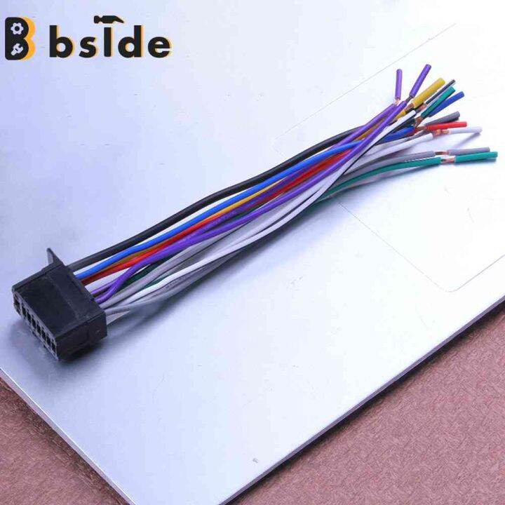 [Bside Tool Store] Car Stereo CD Player Radio Wiring Harness Wire
