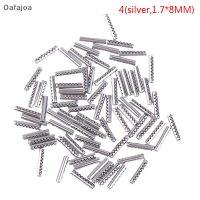 Oafajoa 200PCS 1.6*8mm 1.7*8mm flip REMOTE Key Blade FIXED PIN Car Key เหล็ก FOB Pins