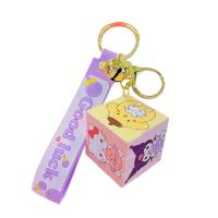 Sanrio HelloKitty Magic Cube Keychain Bag Pendant Accessories Couple Ornaments Puzzle Decompression Anime Cartoon Kawaii Gifts