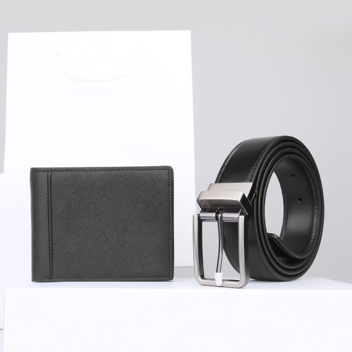 classic-personalized-letters-box-package-men-wallet-and-belt-gift-set-for-husband-father-bifold-saffiano-leather-wallet-gift