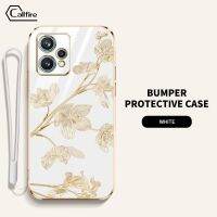 เคสโทรศัพท์ดีไซน์ดอกชงโคลาย Callfire สำหรับ OPPO Realme 9 Pro + Realme V25 Realme 9 Pro 4G Realme 10 Pro Plus 5G ใหม่นิ่มป้องกันการตกและการชนกันของเคสซิลิโคนนิ่มพร้อมฟรีสายคล้อง