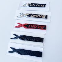 【car parts】สำหรับ BMW XDrive เก่า XDRIVE Fender Emblem Badge X1 X3 X4 X5 X6 X7รถจัดแต่งทรงผมการคายประจุความจุสติกเกอร์ Glossy สีดำสีแดง