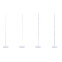 4 set Plastic Balloon Arch Column Stand with Base Kits Wedding Birthday Party Decor