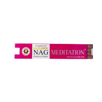 Natural Efe / Indian incense sticks - GOLDEN NAG MEDITATION / ธูปหอม สมาธิ 15g