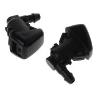 2Pcs Car Front Windshield Spray Wiper Washer Nozzle for Nitro 2007 2011 Commander 2006 2010 Liberty 2008 2012 LX0E