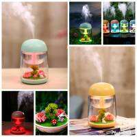 MICRO LANDSCAPE Humidifier เครื่องพ่นควันเพิ่มความชื้นเรืองแสงได้ รุ่นโคมไฟกระต่ายในสวน