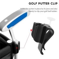 2023 NEW for♙❦∋ ASHAI 1pcs New Black Golf Club Ball Marker Putter Clamp Holder Golf Bag Clip Putting Organizer