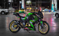 สติ๊กเกอร์แต่งลายรถ KAWASAKI Z 250/300 ลาย ZX-RR