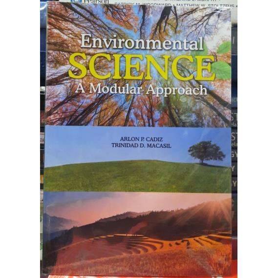 book Environmental Science A Modular Approach by Cadiz (Original Copy