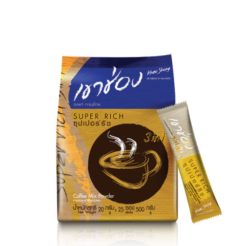 กาแฟเขาช่อง-คอฟฟี่มิกซ์-3in1-รสแท้กาแฟไทย