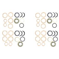 2X 04434-60051 Knuckle Gasket Overhaul Kit for Land Cruiser FJ80 FZJ80 HDJ80 HZJ80 90-98