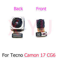 สำหรับ Tecno Camon 17 CG6J CG6ด้านหลังกลับบิ๊กกล้องด้านหน้าโมดูล F LEX เคเบิ้ลอะไหล่ซ่อม