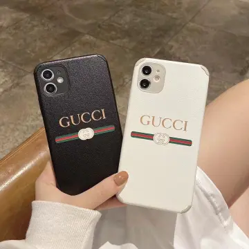 LUXURY GUCCI LEATHER CASE FOR IPHONE 13 12 11 PRO MAX X XR XS 8 7 PLUS - 1  / for iphone XR