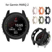 ตัวป้องกัน TPU เคสสำหรับ Garmin MARQ 2สมาร์ทวอท์ชเคสกันกระแทกกรอบป้องกันฝาครอบป้องกันสำหรับ Garmin MARQ2กัปตันนักกอล์ฟ