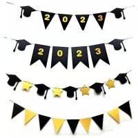 2023 Party Decorations For Graduation Season Graduation Flag Banner Happy Graduation Background Site Layout Photography Props Colanders Food Strainers