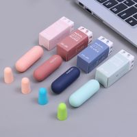 1 Pair Anti-Noise Sleeping Ear Plugs Earplugs For Sleep Special Mute Soft Slow Rebound Soundproof Ear Protection Sponge Earplug