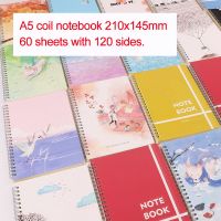 Kawaii Loose-leaf Notebook Diary Horizontal line Notebooks Diaries Cute Student Notepad planner School Office Supplies 210x145MM Note Books Pads