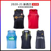 2020-21 New Zealand chiefs blues crusaders hurricane highlanders rugby clothing vest T-shirt man shirt