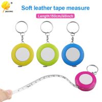 150cm 60 "Portable Retractable Ruler Tape Measures Height Children Ruler Centimeter Inch Roll Color Tape Levels