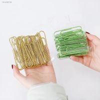 ◐ ALLTU Sequin metal paper clip candy color student stationery portfolio exam paper folder School office