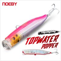 【lz】✐▬◑  Noeby-popper de pesca artificial para pesca de lúcio e atum isca dura 10cm 20g 12cm 29g 15cm 55g