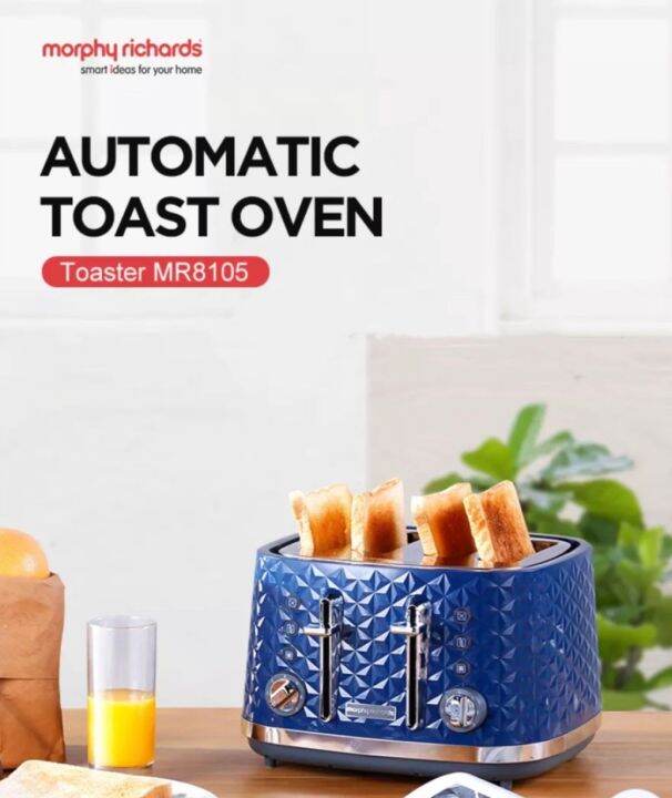 Morphy Richards MR8105 Household Automatic 4Piece Breakfast Toast