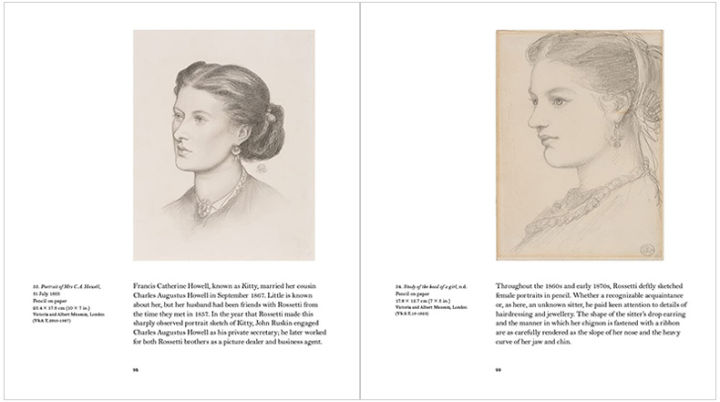 dante-gabriel-rossetti-portraits-of-women-pre-raphael-painter-hardcover-album-dante-gabriel-rossetti-portals-of-women