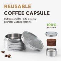 【YF】 Reutilizáveis Cápsulas Café Pod Adequado para Essse Caffe S.12 Sistema Espresso Maestoso Machine Rich Crema Durable Coffee Filter