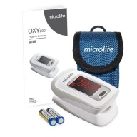 Máy đo nồng độ Oxy trong máu và nhịp tim Microlife hàng chính hãng thumbnail