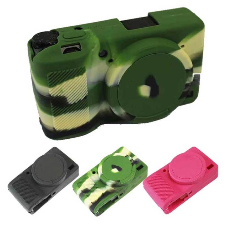 กระเป๋าใส่กล้องวิดีโอเนื้อนุ่มดีเคสซิลิโคน-ruer-สำหรับ-ricoh-griii-gr3-gr-3ปกป้องตัวเครื่อง
