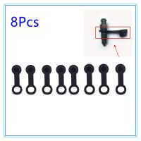 8Pcs Motorcycle Dust Cap Bleed Nipple Brake Screw Brake Caliper Cover Universal Motorcycle Motor Bike Valve Rubber Dust Caps Nails Screws Fasteners