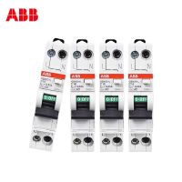 [HOT ZHKKZZLWWG 510] ABB Residual Current Circuit Breaker GSN201L 1P N 6A 10A 16A 20A 25A ประเภท C AC อิเล็กทรอนิกส์