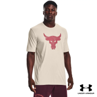 Under Armour UA Mens Project Rock Brahma Bull Short Sleeve อันเดอร์ อาร์เมอร์เสื้อออกกำลังกายสำหรับเทรนนิ่ง สำหรับผู้ชาย