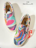 Vans Slip On RAINBOW (size36-44)Multi Color