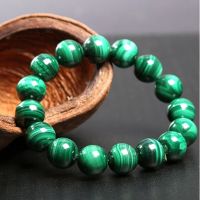 Couples Distance Beads Bracelet Classic Black Matte Green Malachite Bracelets Suitable Women Men Yoga Elastic Strand Jewelry