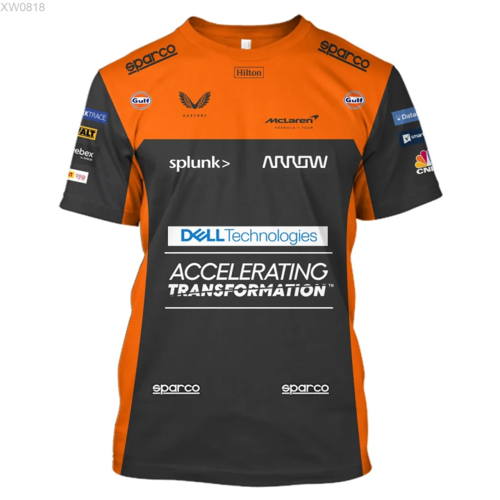 team-สต็อกเพียงพอ-mclaren-2022-t-shirt-jersey-f1-shirt-formula-one-team-uniform-moto-motorcycle-tee-mountain-bike-quick-dry-riding-jerseyคุณภาพสูง-size-s-5xl