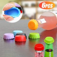 【LZ】✁♛  6 pçs sílica gel garrafa de vinho plug cerveja bebida espumante garrafa de vinho tampa barra selado ferramentas frescas acessórios de cozinha suprimentos