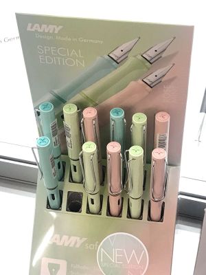 (spot) 🥇 GG spot German lamy Lingmei Macaron hunting fountain pen 19 new colors girly pink green blue writing gift